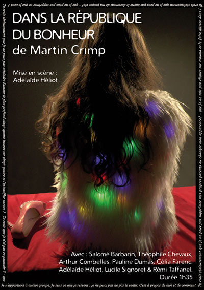 DANS LA RÉPUBLIQUE DU BONHEUR - De Martin CRIMP