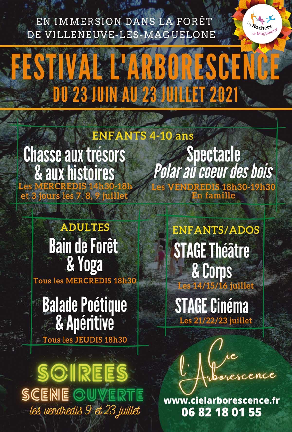 FESTIVAL L'ARBORESCENCE ÉTÉ 2021